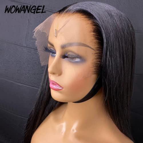 Natural Human Hair Seamless Fit Invisible Lace Wig - Comfortable Lightweight 10-Inch - Image 6