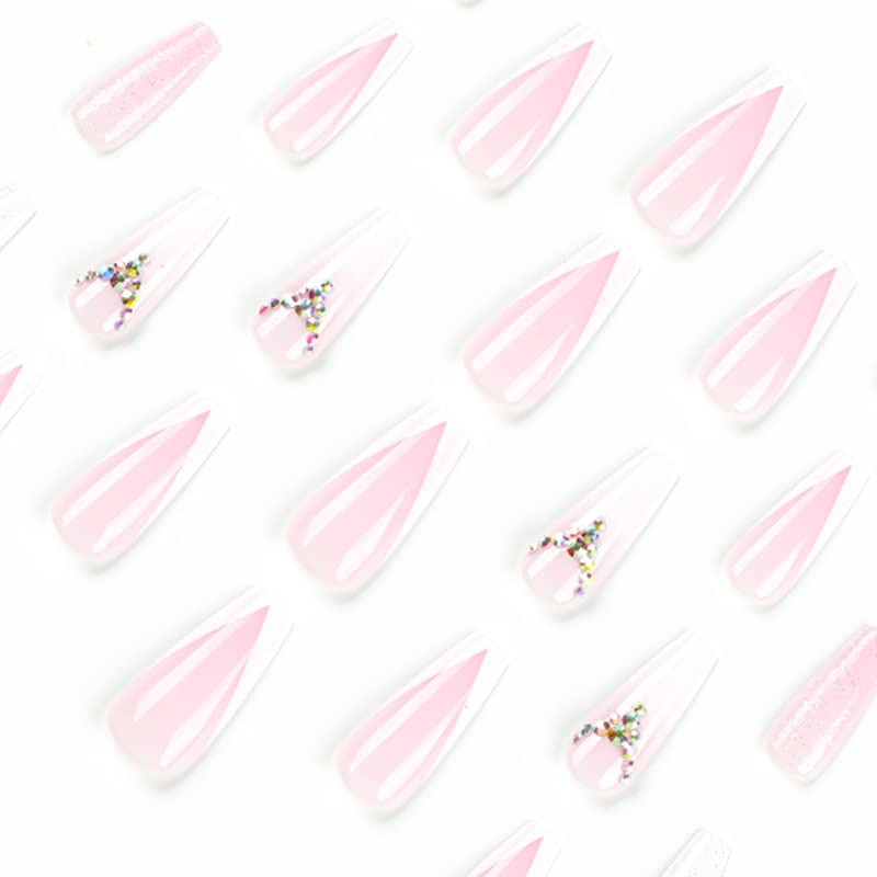?Natural Ombre Acrylic Coffin Nails? - Image 4