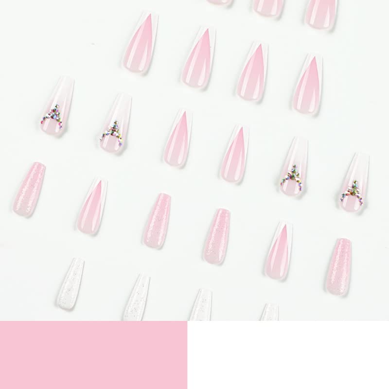 ?Natural Ombre Acrylic Coffin Nails? - Image 2