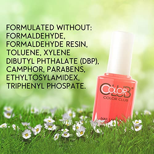 Vibrant Neon Coral Nail Polish for a Stunning, High-Gloss Finish - Image 8