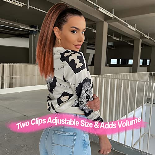 Ombre Human Hair Ponytail - Image 2