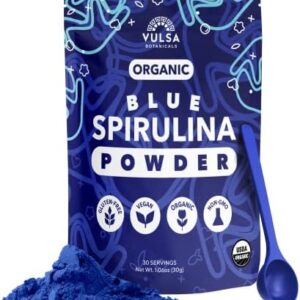Organic Spirulina Hair Mask for Nourishing and Strengthening, 8 oz Capacity