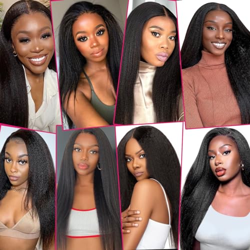 Outre Premium Blend Kinky Straight Clip-In Hair Extensions 18 Inch 9 Piece Set - Image 7