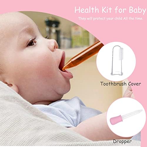 Pink baby hair brush for gentle grooming. - Image 5