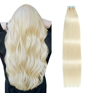 Platinum Blonde Human Hair Extension