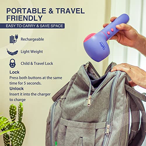 Portable hair dryer without cords for convenience and mobility. - Image 4