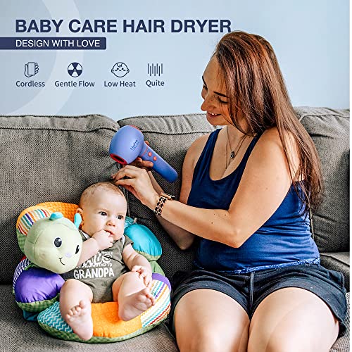 Portable hair dryer without cords for convenience and mobility. - Image 3