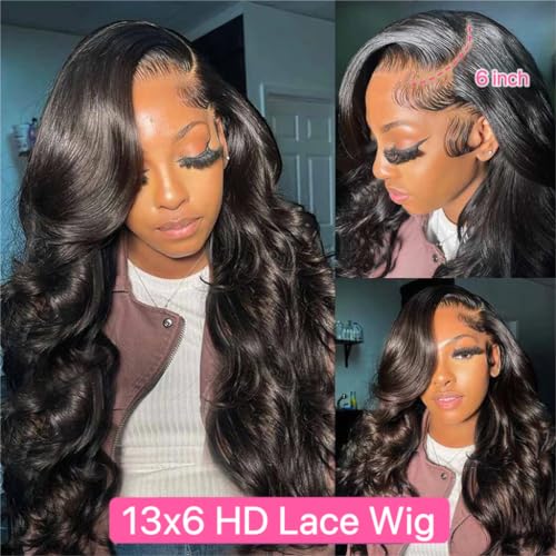 Human Hair Wig Side Part Natural Look Soft Texture Adjustable Large - Image 4