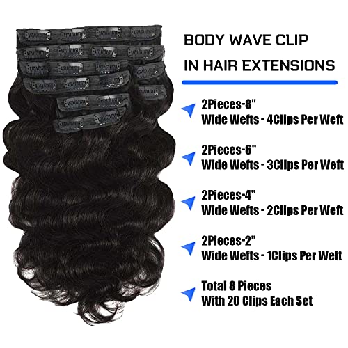 Real Human Hair Clip In Extension - Image 3