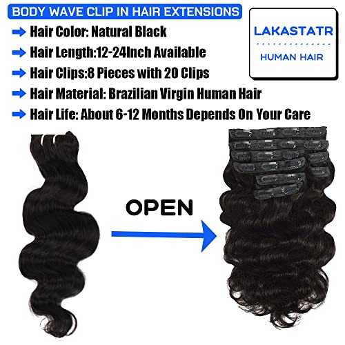 Real Human Hair Clip In Extension - Image 4