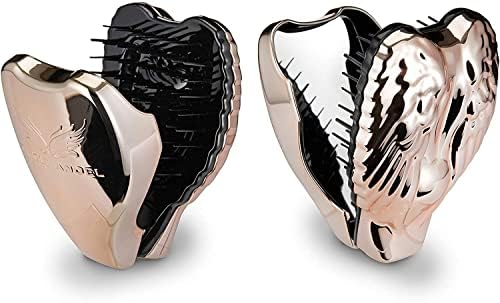 Rose Gold Wet Brush Metallic Hair Brush - Image 2