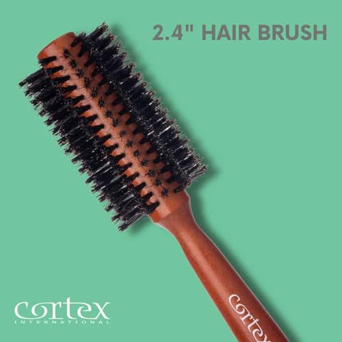 Round soft hair brush for gentle styling. - Image 5