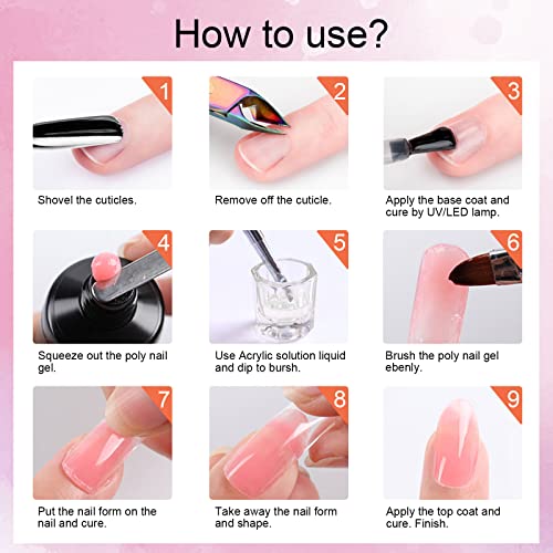Sally?s Poly Gel Nail Kit: Complete at-home manicure solution - Image 8