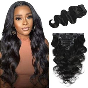 Shake And Go Clip-In Human Hair Extensions