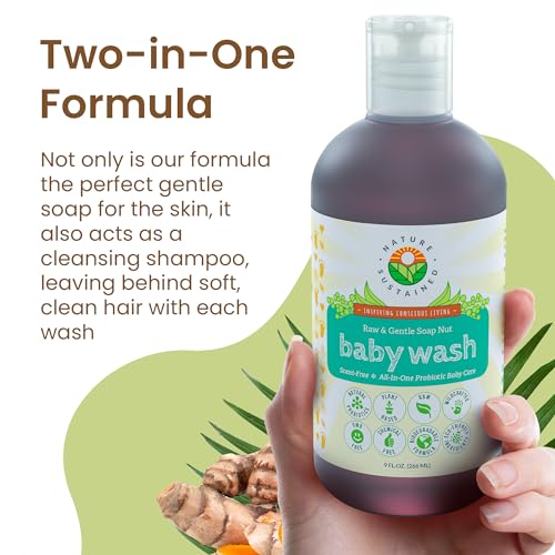 Shea Chamomile & Argan Oil Baby Wash & Shampoo - Image 6