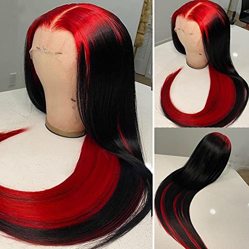 Short Red Human Hair Wig - Image 2