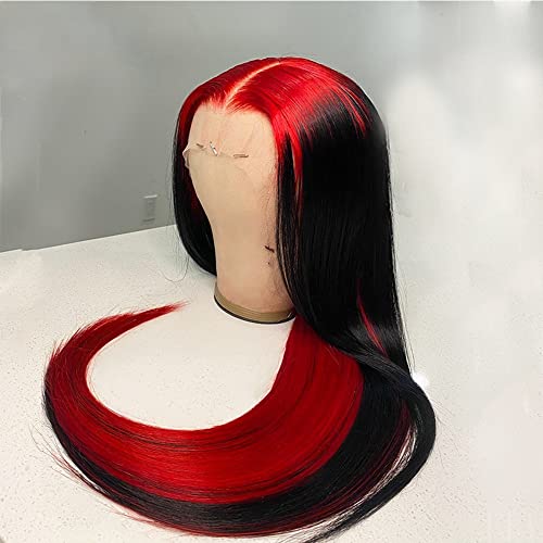 Short Red Human Hair Wig - Image 4
