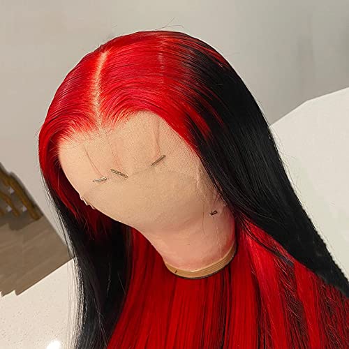 Short Red Human Hair Wig - Image 3