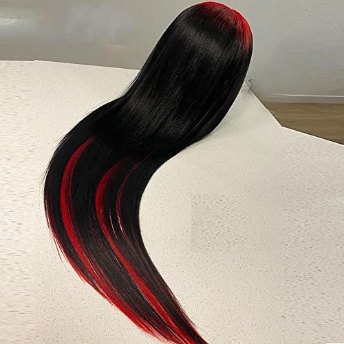 Short Red Human Hair Wig - Image 5