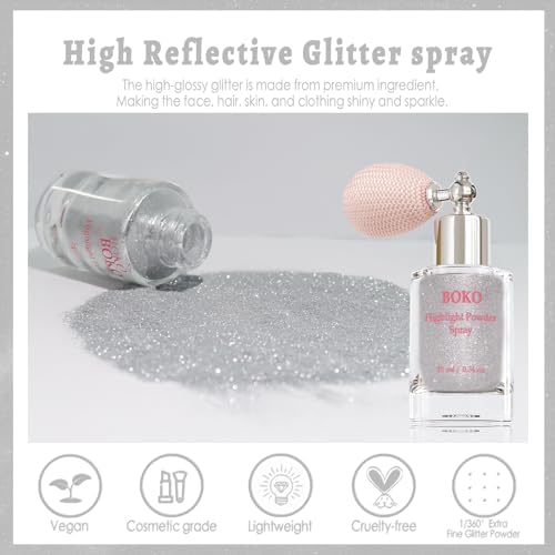 Sparkling hair spray infused with diamond dust. - Image 2