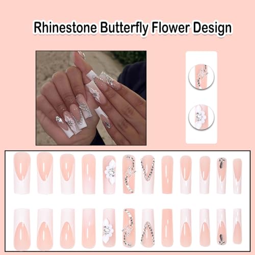Square acrylic nail design ideas. - Image 2