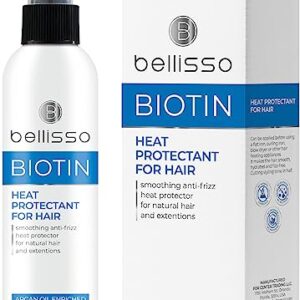 Straight hair benefits from leave-in conditioner.