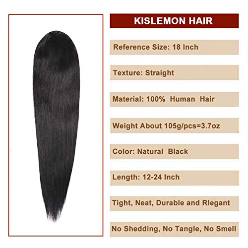 ?Straight Human Hair Ponytail ? Short Version? - Image 6