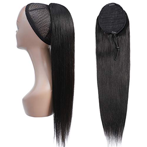 ?Straight Human Hair Ponytail ? Short Version? - Image 3