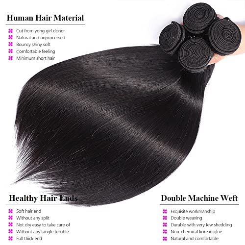 Straight Human Hair Weave - Image 2