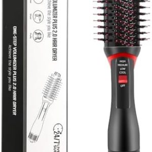 Sleek Hair Styling Straightening Blow Dryer 2-Speed Settings