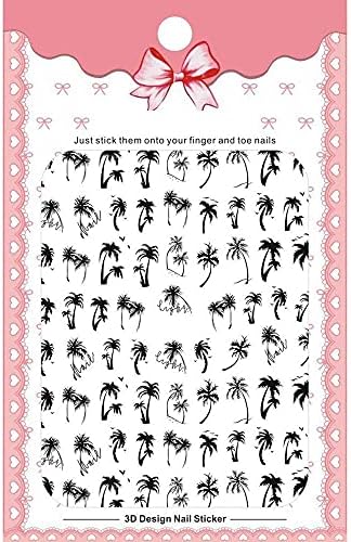 Tropical Palm Tree Stick-On Nails - Image 8