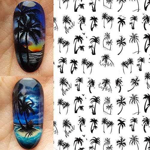Tropical Palm Tree Stick-On Nails - Image 5