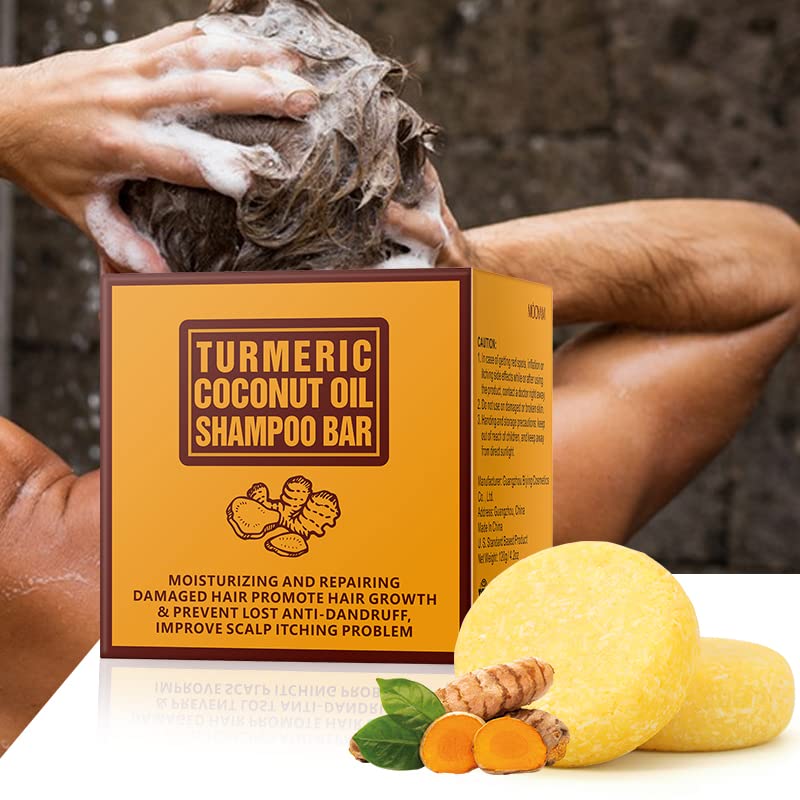 Turmeric conditioner for smooth and shiny hair.