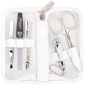 Tweezerman Precision Nail Clipper Set for Fingernails and Toenails, Stainless Steel