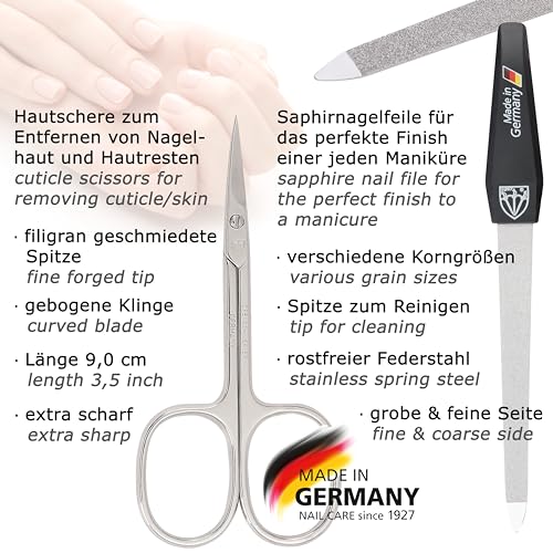 Tweezerman Precision Nail Clipper Set for Fingernails and Toenails, Stainless Steel - Image 2