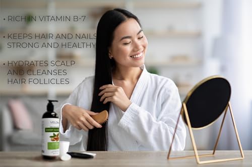 Organic Hair Growth Oil for Natural Hair Shine, 8 oz - Image 3
