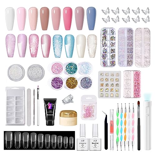 UV Gel Nail Kit: Light Included