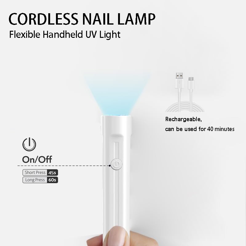 UV Gel Nail Kit: Light Included - Image 3