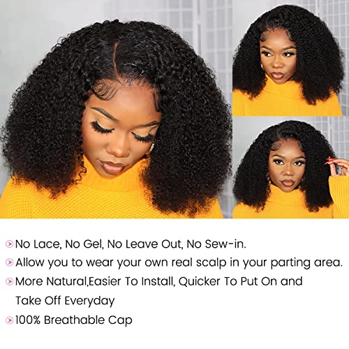 Wavy Human Hair Half Wig - Image 5