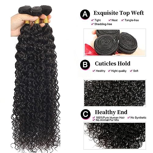 100g Natural Color Remy Human Hair Weaving Tracks Wet and Wavy - Image 2