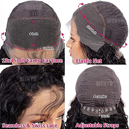 Wet Wavy Half Wig Human Hair - Image 5