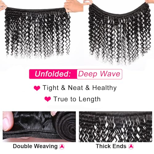 Wet Wavy Tracks: Human Hair - Image 3