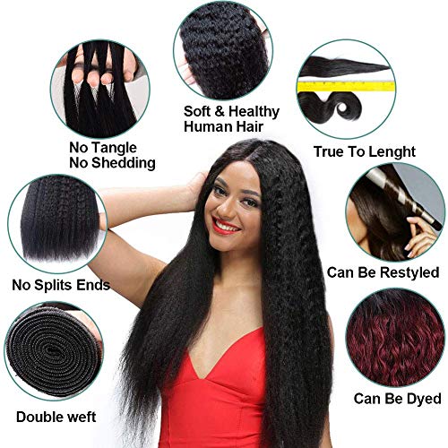 18 Inch 100g Yaki Human Hair Extensions for Natural Look and Feel - Image 6