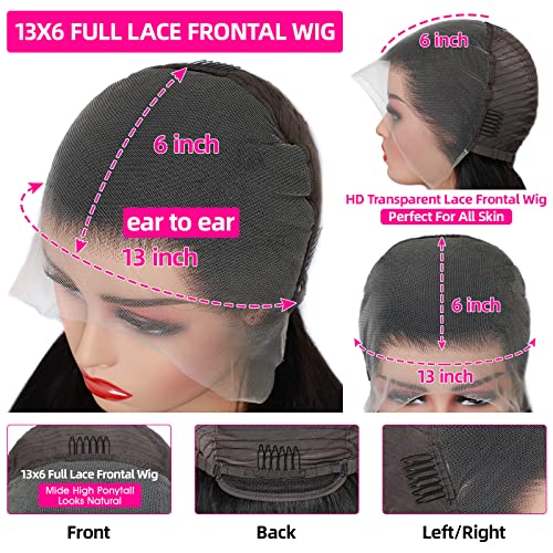 Yaki Human Hair Full Lace Wig - Image 2