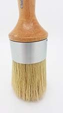 Colorful hair brush with painted design. - Image 3