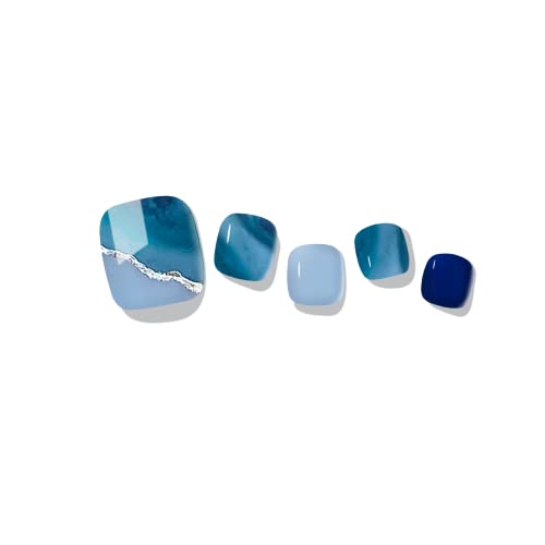 Light Blue Gel Nails: Stylish designs for a chic look. - Image 5