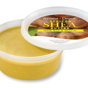 Hydrating hair cream with shea butter.