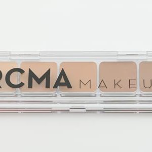 12 Shade Cream Foundation Palette - 15g Capacity for All Skin Types