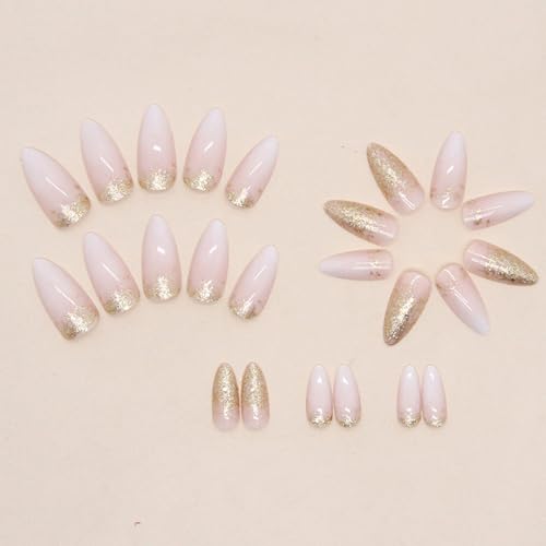 White Ombre Acrylic Nails: Short Version - Image 4