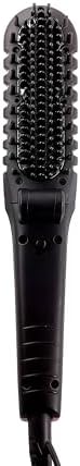 1.5 Inch Ceramic Tourmaline Smoothing and Straightening Heat Styling Hair Brush - Image 2